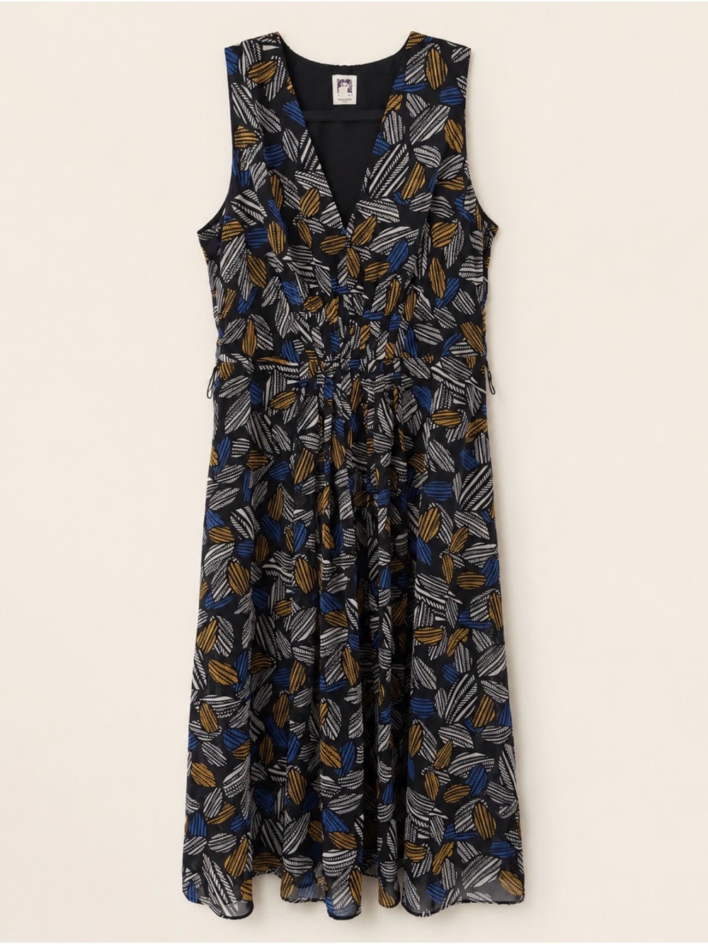 Anne Klein Printed Midi Dress – Size 10